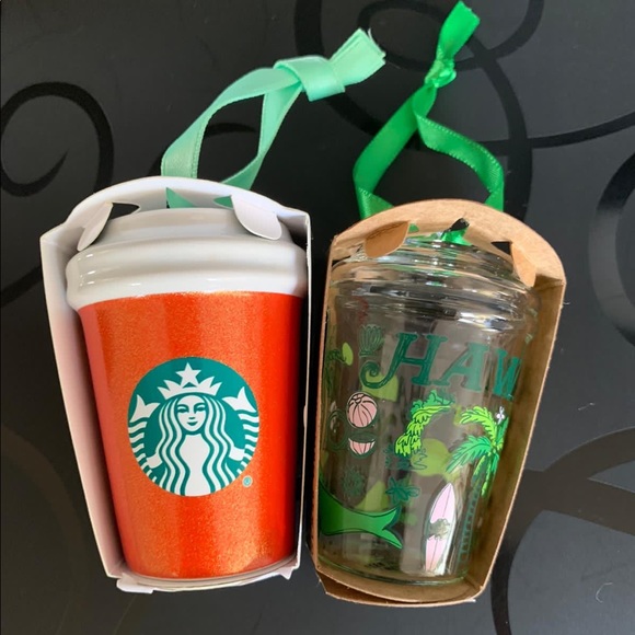 Starbucks Accessories - Starbucks Christmas ornament bundle